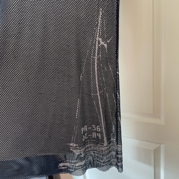 Dolcezza EUC lined mesh dress - Picture 2 of 3